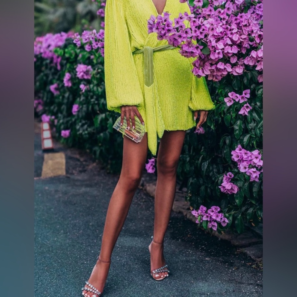 Retrofete Sequin Gabrielle Robe Dress. NWT. Size Medium. - Picture 3 of 11